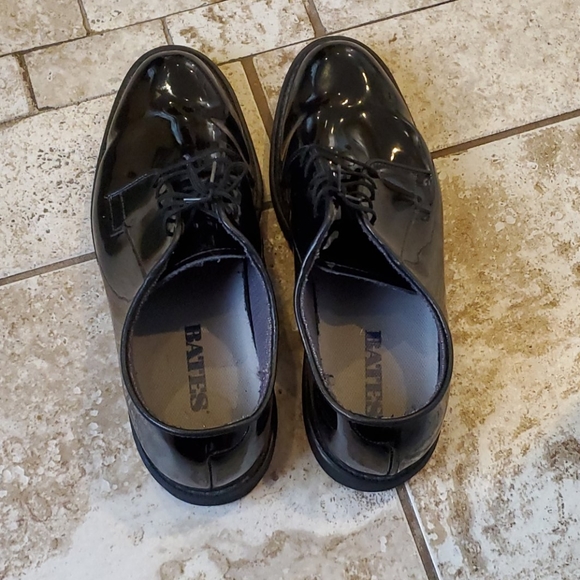 Bates lites high gloss Oxfords military  dress  sh main image 4